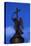 Russia, Saint Petersburg, Palace Square, Bronze Angel-null-Stretched Canvas