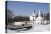 Russia, Sergiyev Posad, Trinity Monastery of St Sergius-null-Stretched Canvas