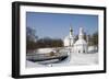 Russia, Sergiyev Posad, Trinity Monastery of St Sergius-null-Framed Giclee Print