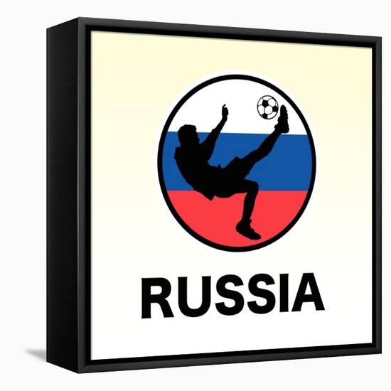 Russia Soccer-null-Framed Stretched Canvas