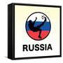 Russia Soccer-null-Framed Stretched Canvas