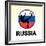 Russia Soccer-null-Framed Giclee Print