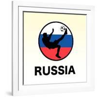 Russia Soccer-null-Framed Giclee Print