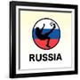 Russia Soccer-null-Framed Giclee Print