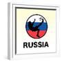 Russia Soccer-null-Framed Giclee Print