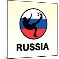 Russia Soccer-null-Mounted Giclee Print