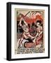 Russia: Soviet Poster, 1920-Nikolai Kogout-Framed Giclee Print