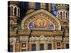 Russia, St; Petersburg; a Detail of the Restored Church of Christ the Saviour-Ken Sciclina-Stretched Canvas