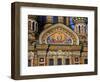 Russia, St; Petersburg; a Detail of the Restored Church of Christ the Saviour-Ken Sciclina-Framed Photographic Print