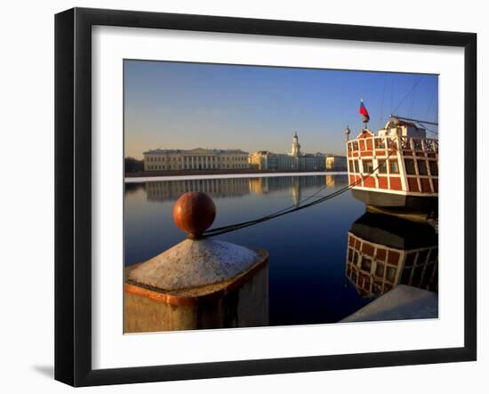 Russia, St;Petersburg; a Wooden Ship-Ken Sciclina-Framed Photographic Print