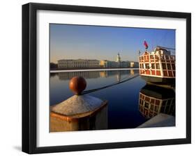 Russia, St;Petersburg; a Wooden Ship-Ken Sciclina-Framed Photographic Print