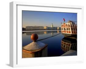 Russia, St;Petersburg; a Wooden Ship-Ken Sciclina-Framed Photographic Print