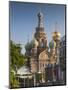 Russia, St. Petersburg, Center, Church of the Saviour of Spilled Blood on Griboedov Canal-Walter Bibikow-Mounted Photographic Print