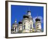 Russia, St Petersburg; Cupolas of the Vladimirsky Church-Nick Laing-Framed Photographic Print