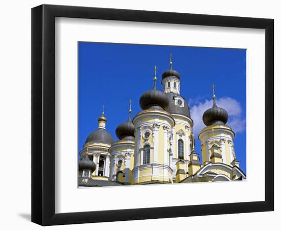 Russia, St Petersburg; Cupolas of the Vladimirsky Church-Nick Laing-Framed Photographic Print