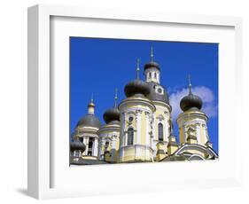 Russia, St Petersburg; Cupolas of the Vladimirsky Church-Nick Laing-Framed Photographic Print