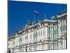 Russia, St. Petersburg, Dvotsovaya Square, Winter Palace and Hermitage Museum-Walter Bibikow-Mounted Photographic Print