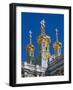 Russia, St. Petersburg, Pushkin-Tsarskoye Selo, Catherine Palace Chapel Detail-Walter Bibikow-Framed Photographic Print