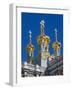 Russia, St. Petersburg, Pushkin-Tsarskoye Selo, Catherine Palace Chapel Detail-Walter Bibikow-Framed Photographic Print