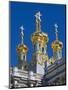 Russia, St. Petersburg, Pushkin-Tsarskoye Selo, Catherine Palace Chapel Detail-Walter Bibikow-Mounted Photographic Print