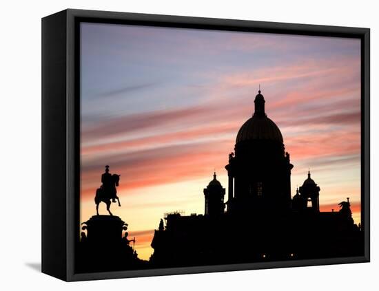 Russia, St;Petersburg; St-Ken Sciclina-Framed Stretched Canvas