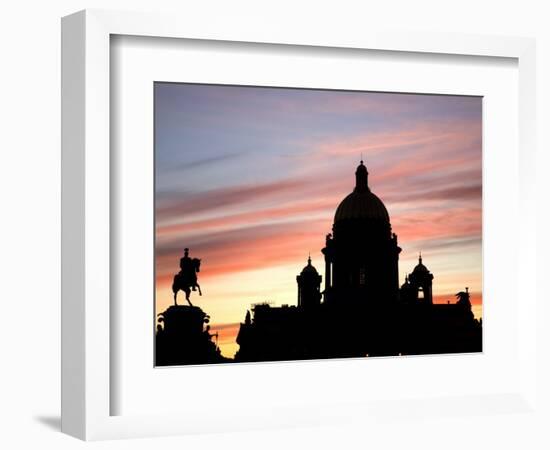 Russia, St;Petersburg; St-Ken Sciclina-Framed Photographic Print