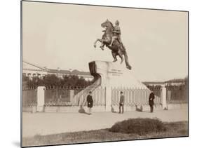 Russia, Statue of Peter the Great in St. Petersburg-null-Mounted Photographic Print