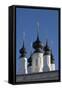Russia, Suzdal, Domes of Saint Alexander Convent at Aleksandrovskij Monastery-null-Framed Stretched Canvas
