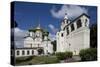 Russia, Suzdal, Transfiguration Cathedral and Gabled Belfry-null-Stretched Canvas