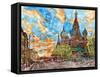 Russia Temple I-Melissa Wang-Framed Stretched Canvas