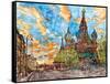 Russia Temple I-Melissa Wang-Framed Stretched Canvas