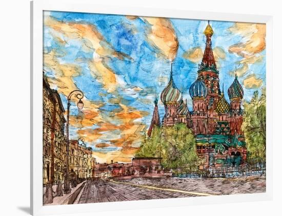 Russia Temple I-Melissa Wang-Framed Art Print