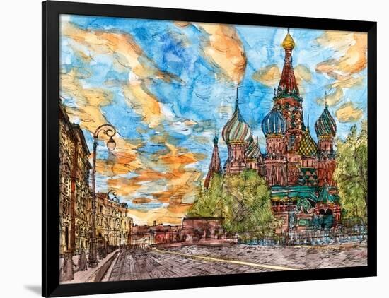 Russia Temple I-Melissa Wang-Framed Art Print