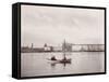 Russia, The Stock Exchange in St. Petersburg-null-Framed Stretched Canvas