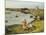 Russia, View of Ladoga Lake, 1833, Detail-Pharamond Blanchard-Mounted Giclee Print