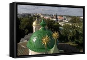 Russia, Yaroslavl, Cathedral at Monastery of Transfiguration of Savior-null-Framed Stretched Canvas