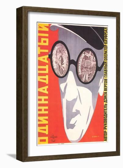 Russian 11th Film Poster-null-Framed Art Print