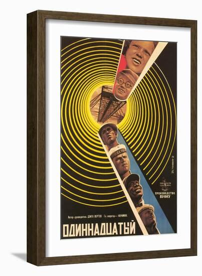Russian 11th Film Poster-null-Framed Art Print