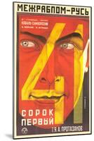 Russian 41st Film Poster-null-Mounted Art Print