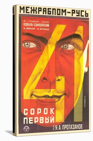 Russian 41st Film Poster-null-Stretched Canvas