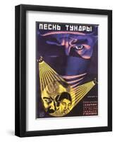 Russian Adventure Film Poster-null-Framed Art Print