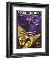 Russian Adventure Film Poster-null-Framed Art Print