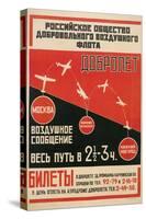 Russian Airshow Poster-null-Stretched Canvas