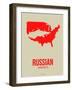 Russian America Poster 1-NaxArt-Framed Art Print