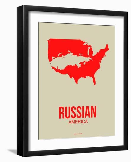 Russian America Poster 1-NaxArt-Framed Art Print
