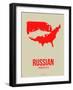 Russian America Poster 1-NaxArt-Framed Art Print