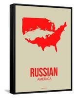 Russian America Poster 1-NaxArt-Framed Stretched Canvas