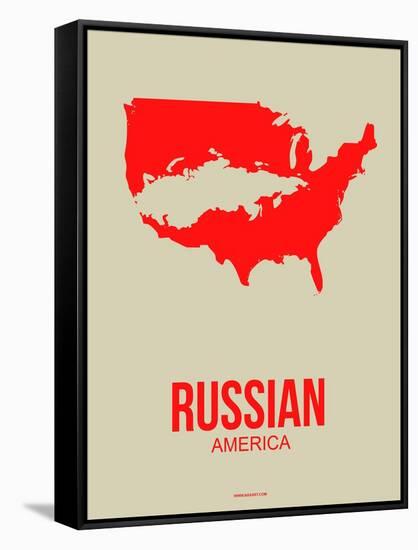 Russian America Poster 1-NaxArt-Framed Stretched Canvas