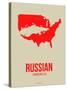 Russian America Poster 1-NaxArt-Stretched Canvas