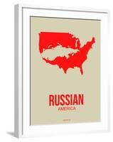 Russian America Poster 1-NaxArt-Framed Art Print